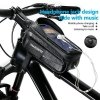 Etui/uchwyt rowerowy TAKEZEROTZ01 sakwa na ramę czarny/black